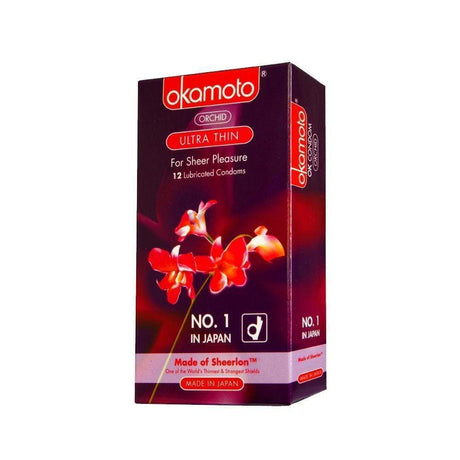 Okamoto - Orchid Ultra Thin Condoms - CherryAffairs.sg