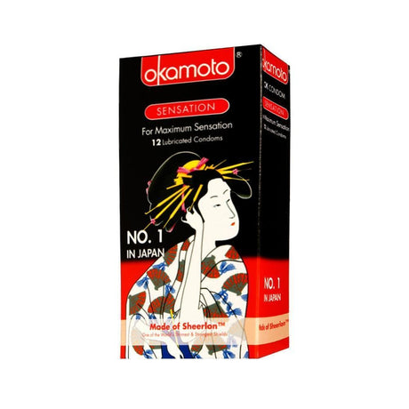 Okamoto - Sensation Condoms - CherryAffairs.sg