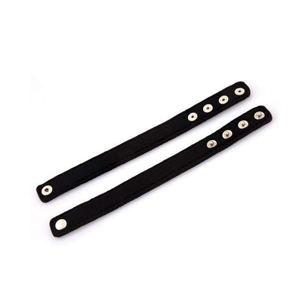 Perfect Fit - Neoprene Snap Cock Ring (Black)    Cock Ring (Non Vibration)