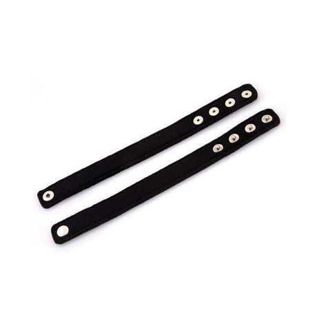 Perfect Fit - Neoprene Snap Cock Ring (Black)    Cock Ring (Non Vibration)