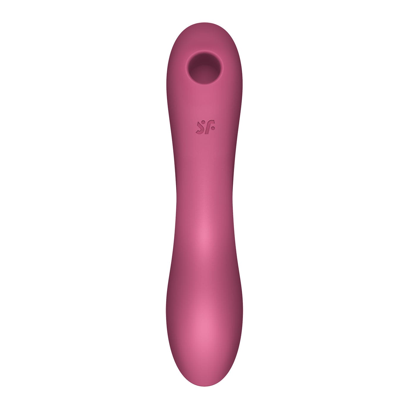Satisfyer - Curvy Trinity 3 Insertable G-Spot Clitoral Air Stimulator Vibrator (Pink)    G Spot Dildo (Vibration) Rechargeable