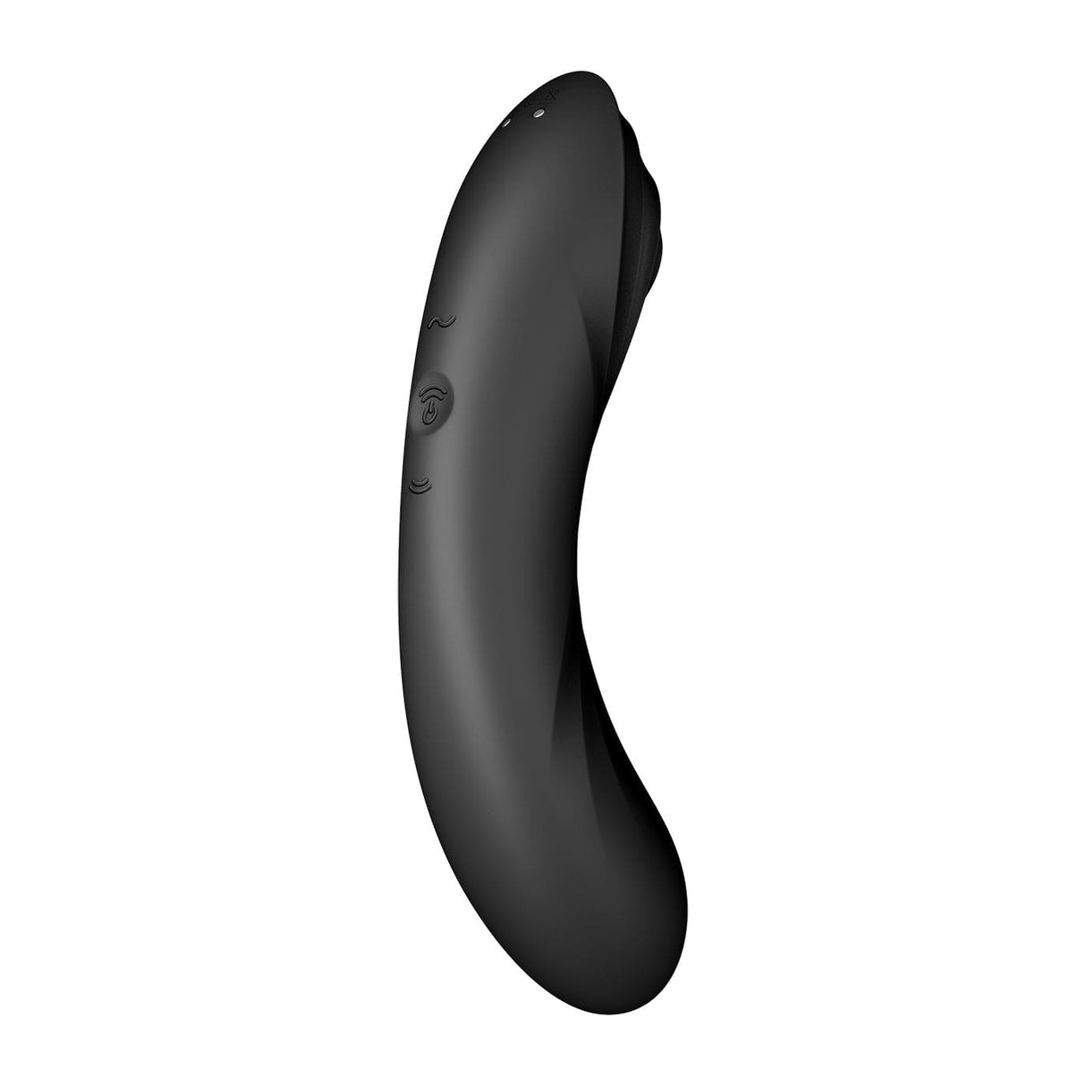 Satisfyer - Curvy Trinity 4 Insertable G-Spot Clitoral Air Stimulator Vibrator (Black)    G Spot Dildo (Vibration) Rechargeable