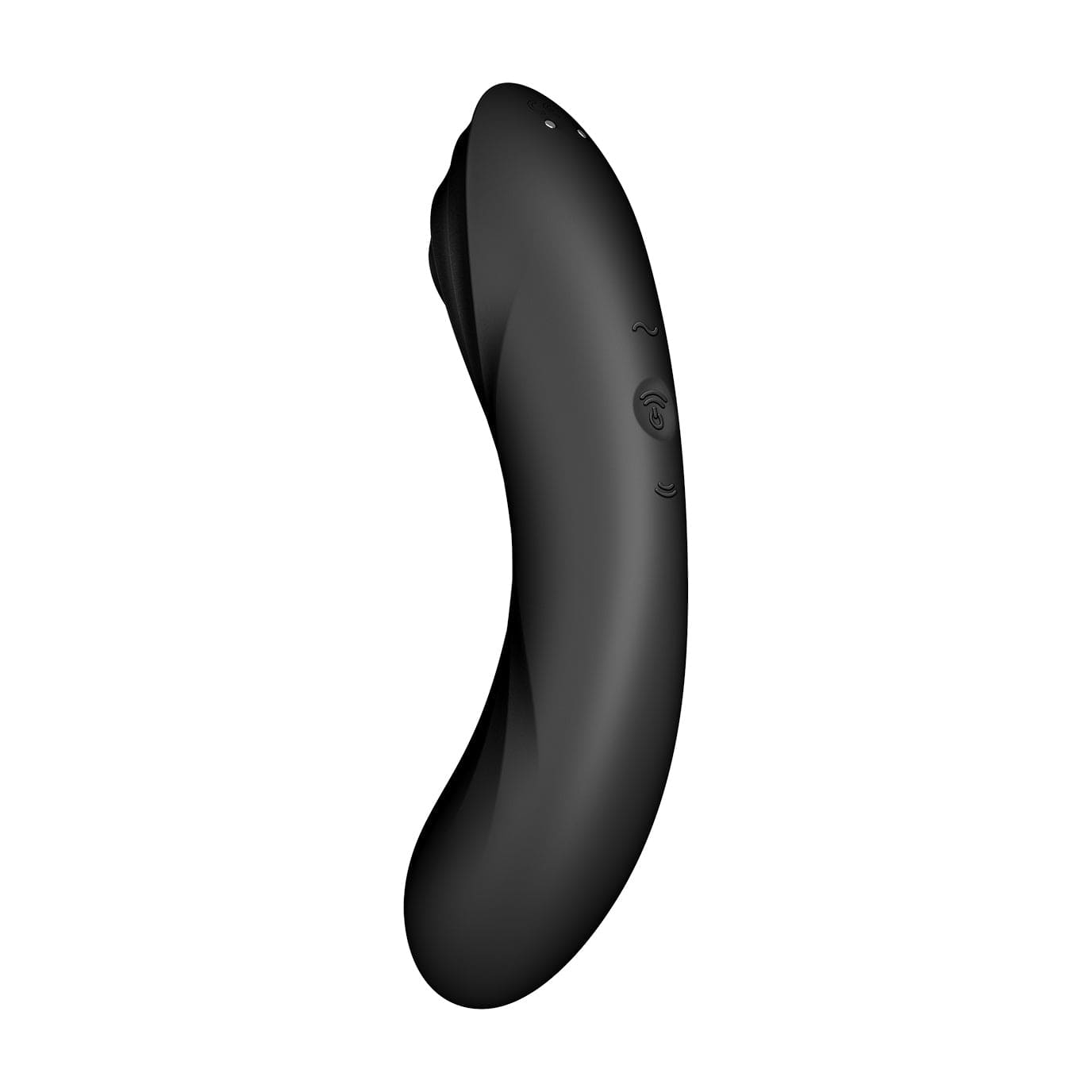 Satisfyer - Curvy Trinity 4 Insertable G-Spot Clitoral Air Stimulator Vibrator (Black)    G Spot Dildo (Vibration) Rechargeable