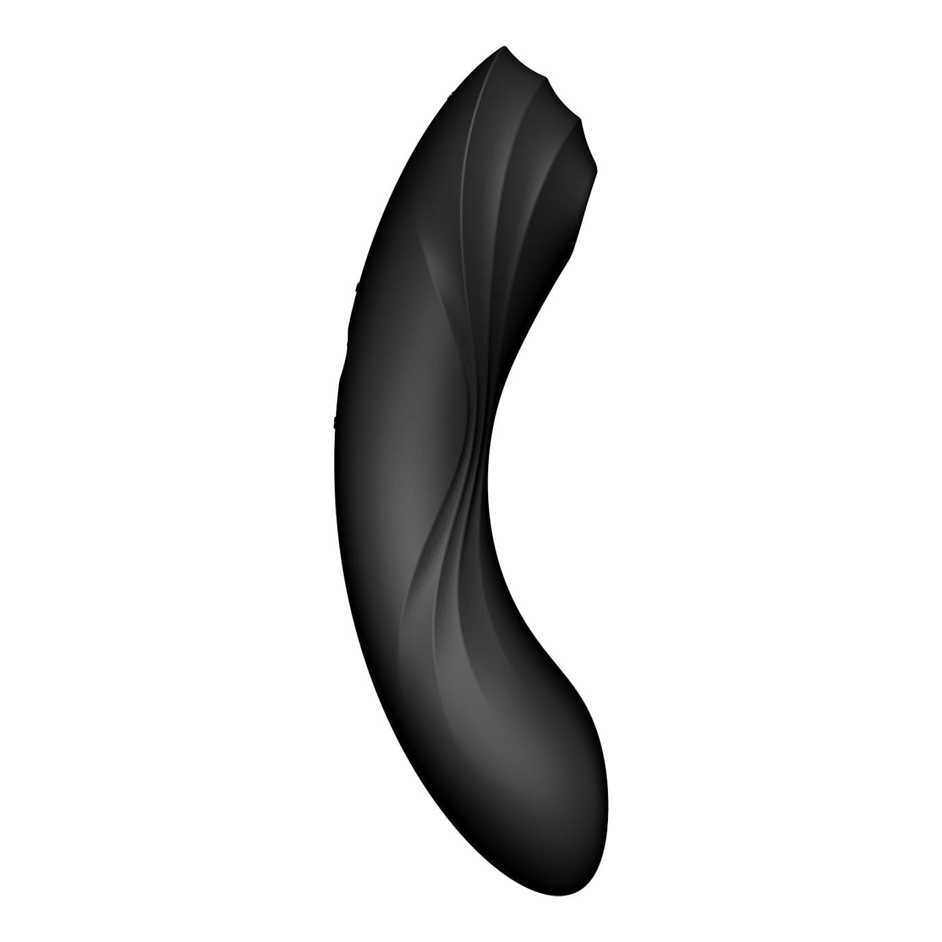 Satisfyer - Curvy Trinity 4 Insertable G-Spot Clitoral Air Stimulator Vibrator (Black)    G Spot Dildo (Vibration) Rechargeable