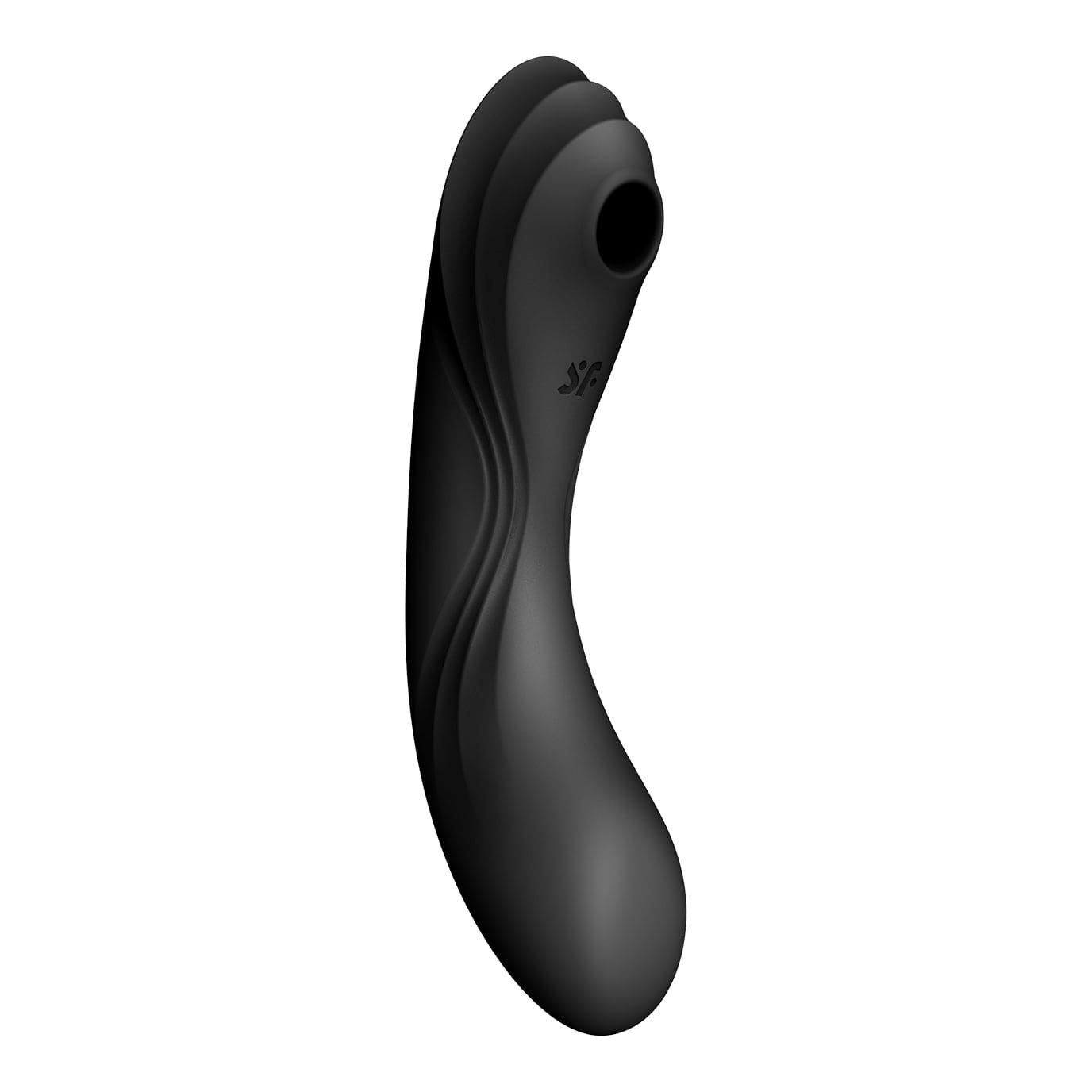 Satisfyer - Curvy Trinity 4 Insertable G-Spot Clitoral Air Stimulator Vibrator (Black)    G Spot Dildo (Vibration) Rechargeable