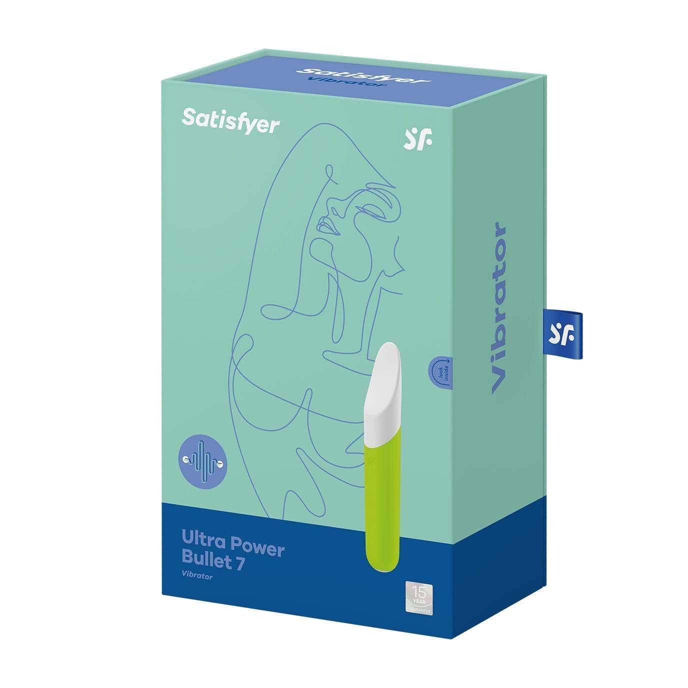 Satisfyer - Ultra Power Bullet 7 Vibrator (Green) STF1192 CherryAffairs
