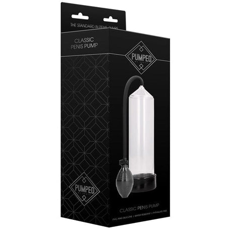 Shots - Pumped Classic Transparent Penis Pump (Clear) ST1061 CherryAffairs