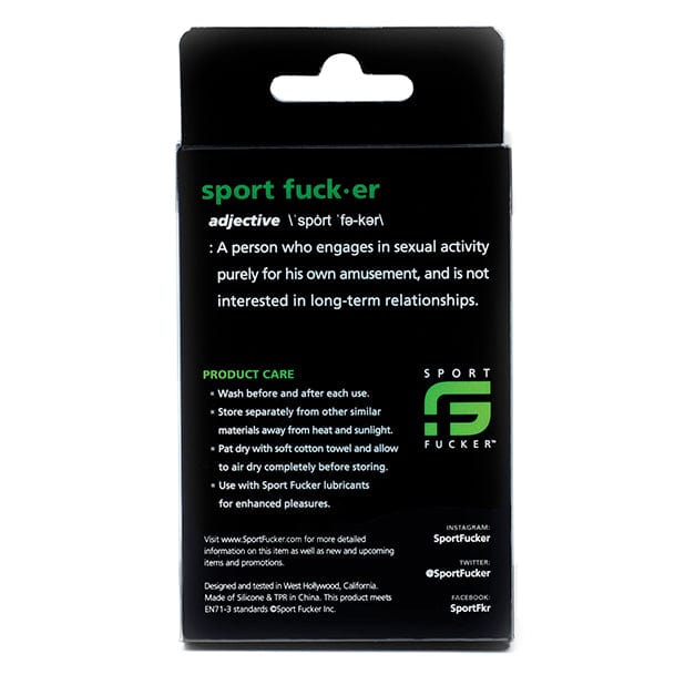 Sport F*cker - Muscle Ball Stretcher Cock Ring (Red) SPF1009 CherryAffairs