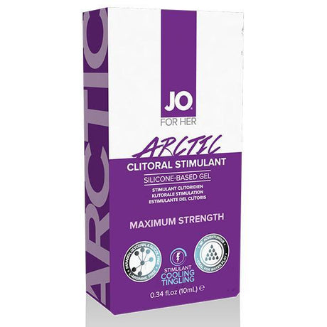 System JO - For Women Arctic Clitoral Stimulant Silicone Gel - CherryAffairs.sg