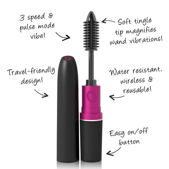 The Screaming O - Discreet Vibrating Mascara Wand - CherryAffairs.sg