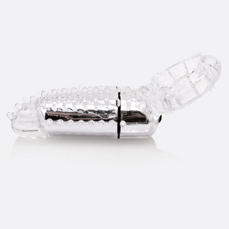 TheScreamingO - O Yeah Vertical Vibrating Cock Ring (Clear) TSO1128 CherryAffairs