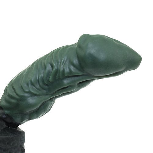 Tomax - Genesis Regular Silicone Dildo (Green)    Non Realistic Dildo w/o suction cup (Non Vibration)