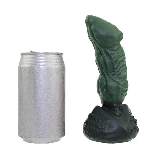 Tomax - Genesis Regular Silicone Dildo (Green)    Non Realistic Dildo w/o suction cup (Non Vibration)