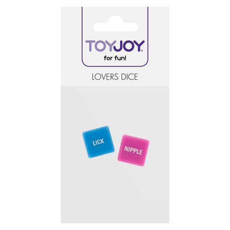 ToyJoy - Lovers Dice (Pink/Blue) - CherryAffairs.sg
