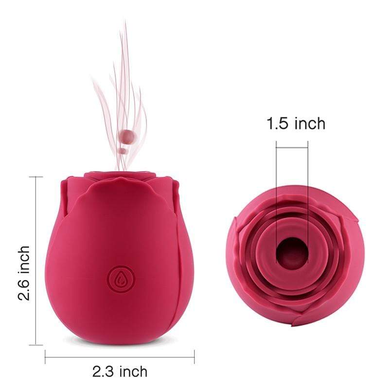 Tracy's Dog - Rosie Vibrator Clitoral Air Stimulator (Pink) TRD1012 CherryAffairs