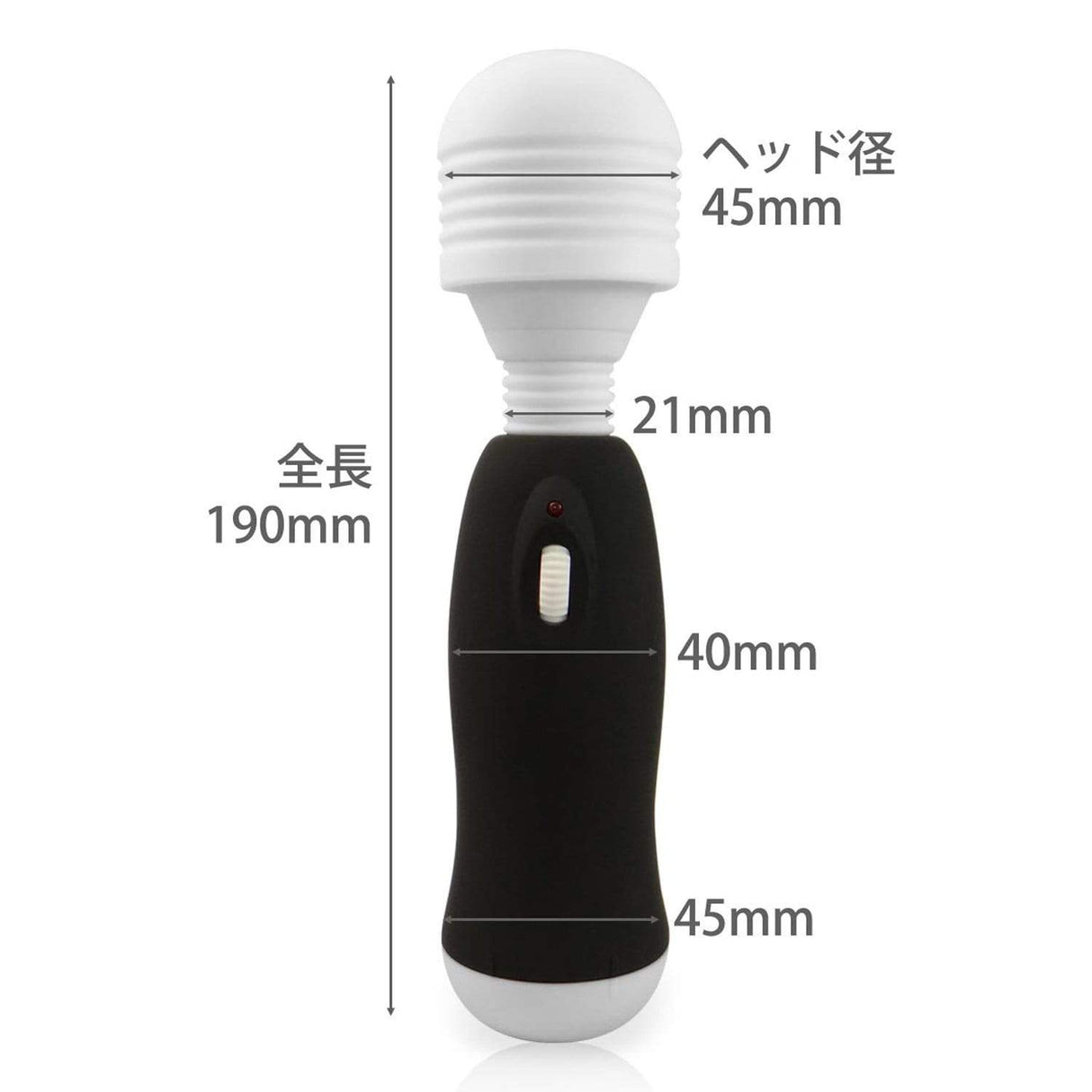 Wild One - Kuro Denma 2 Wand Massager (Black) WO1028 CherryAffairs