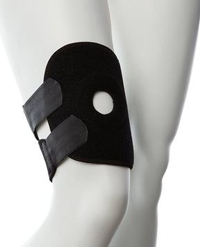 Gender Fluid - Padded Thigh Rider Strap-On Harness S-L (Black) GF1001 CherryAffairs