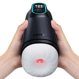 Leten - Black Hole Pro Tornado Automatic Thrusting Masturbator (Black) LET1034 CherryAffairs