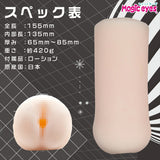 Magic Eyes - Tactile Specimen Tsutsumi Manual Onahole Stroker (Beige)