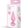 B-Vibe - B-Mine Butties Heart-Base Silicone Anal Plug (Pink) - Pink