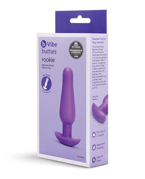 B-Vibe - Rookie Beginner Silicone Anal Plug