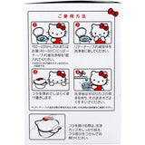 Kiyo 除虫菊——Hello Kitty Dentclear 保持器、护齿器和假牙清洁杯（白色）