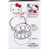 Kiyo 除虫菊——Hello Kitty Dentclear 保持器、护齿器和假牙清洁杯（白色）