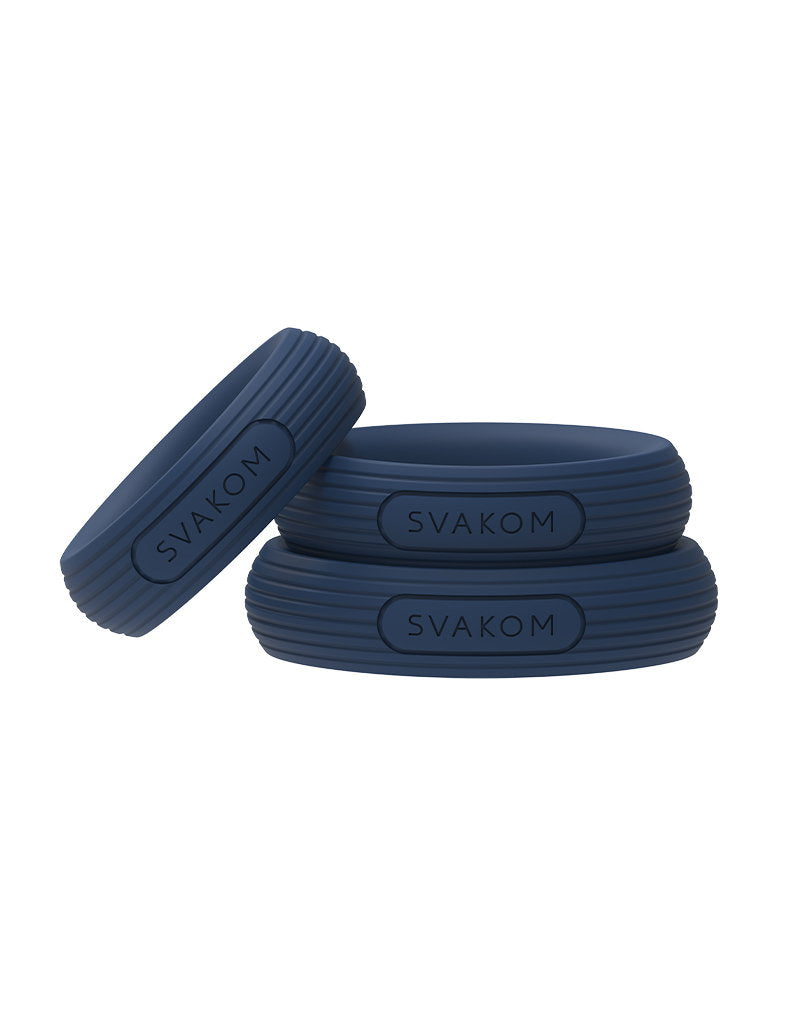 Svakom - Triooo 硅胶阴茎环3件套