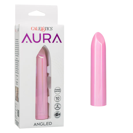 CalExotics - Aura Angled Bullet Vibrator (Pink) - Pink