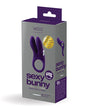 VeDO - Sexy Bunny Rechargeable Vibrating Cock Ring (Purple) - Purple