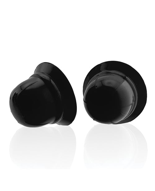 Hunky Junk - Nano Nips Silicone Nipple Suction Set (Black) - Black
