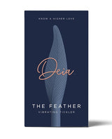 Deia - The Feather Rechargeable Clitoral Vibrator (Blue) - Blue
