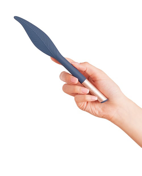 Deia - The Feather Rechargeable Clitoral Vibrator (Blue) - Blue