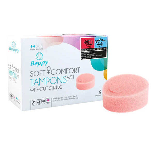 Beppy - Soft and Comfort Tampons Wet Without String