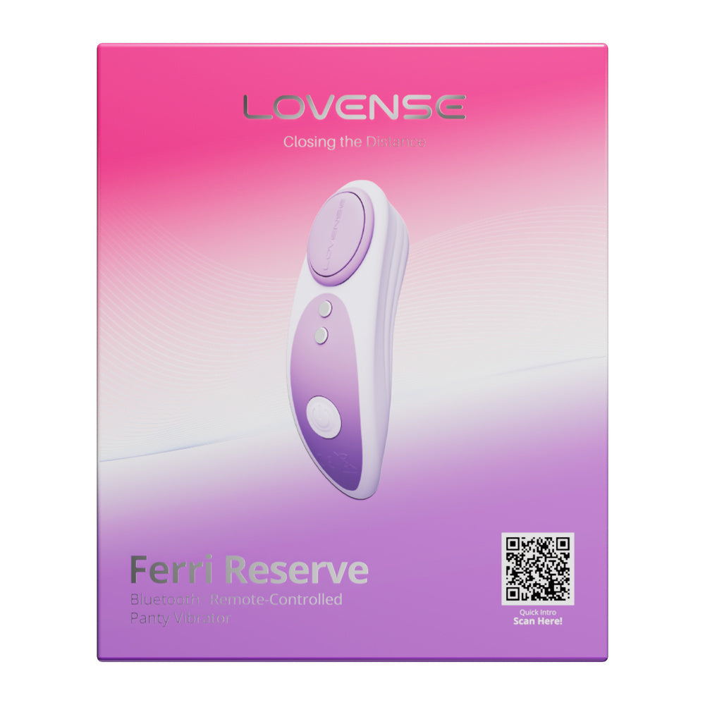 Lovense - Ferri Reserve 应用控制式储物柜振动器（紫色）