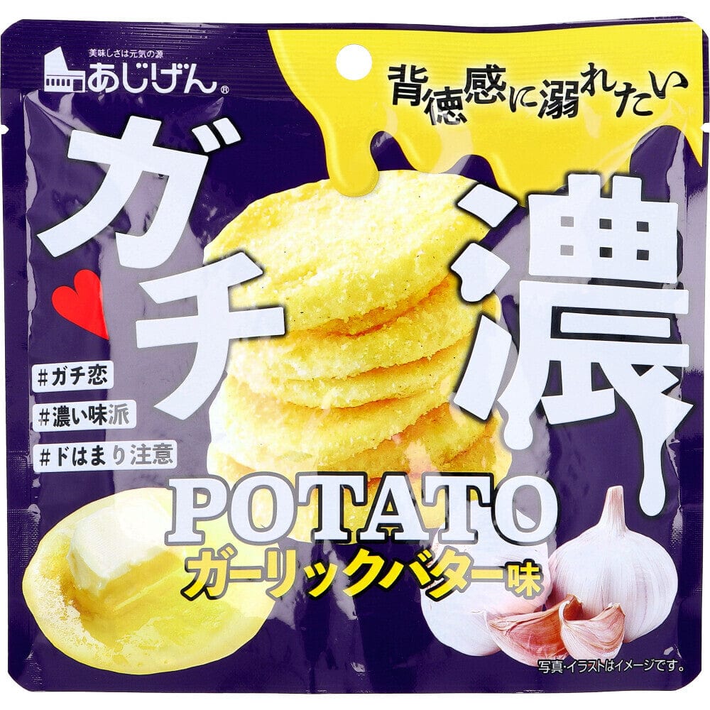 Ajigen - Gachiko Potato Garlic Butter Flavor Snack AJG1003 CherryAffairs