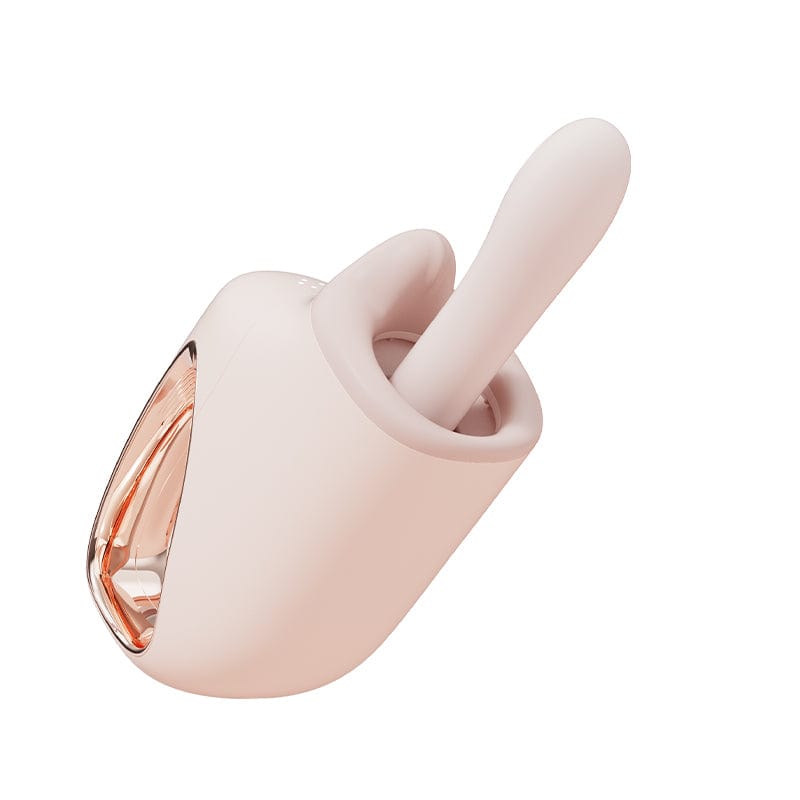 AK - G1 AI App-Controlled Thrusting Heating Vibrator (Pink)   CherryAffairs.sg