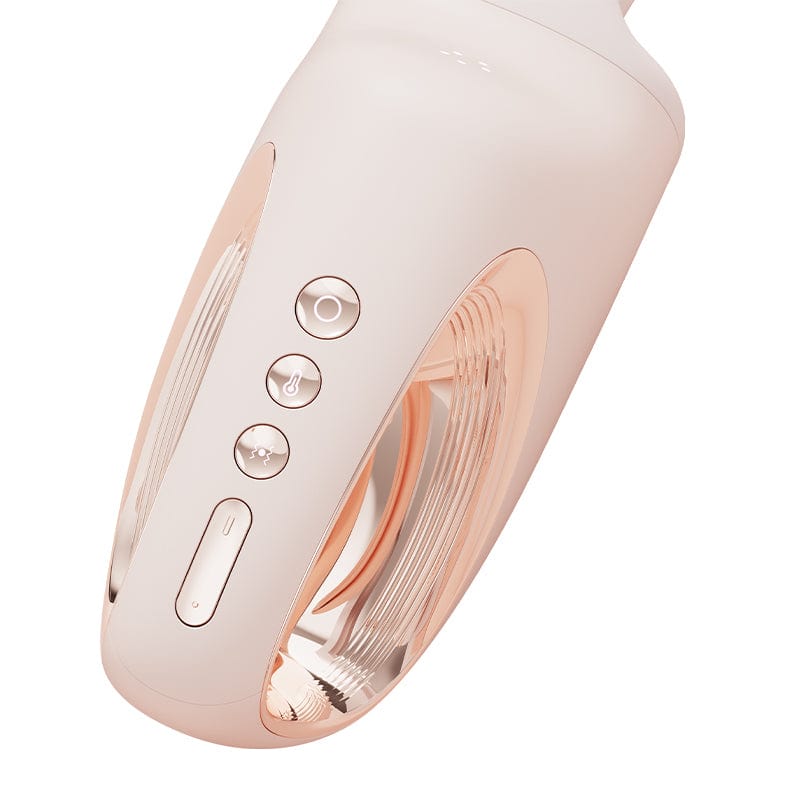 AK - G1 AI App-Controlled Thrusting Heating Vibrator (Pink) AK1012 CherryAffairs