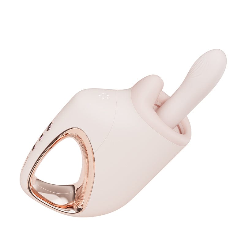 AK - G1 AI App-Controlled Thrusting Heating Vibrator (Pink) AK1012 CherryAffairs