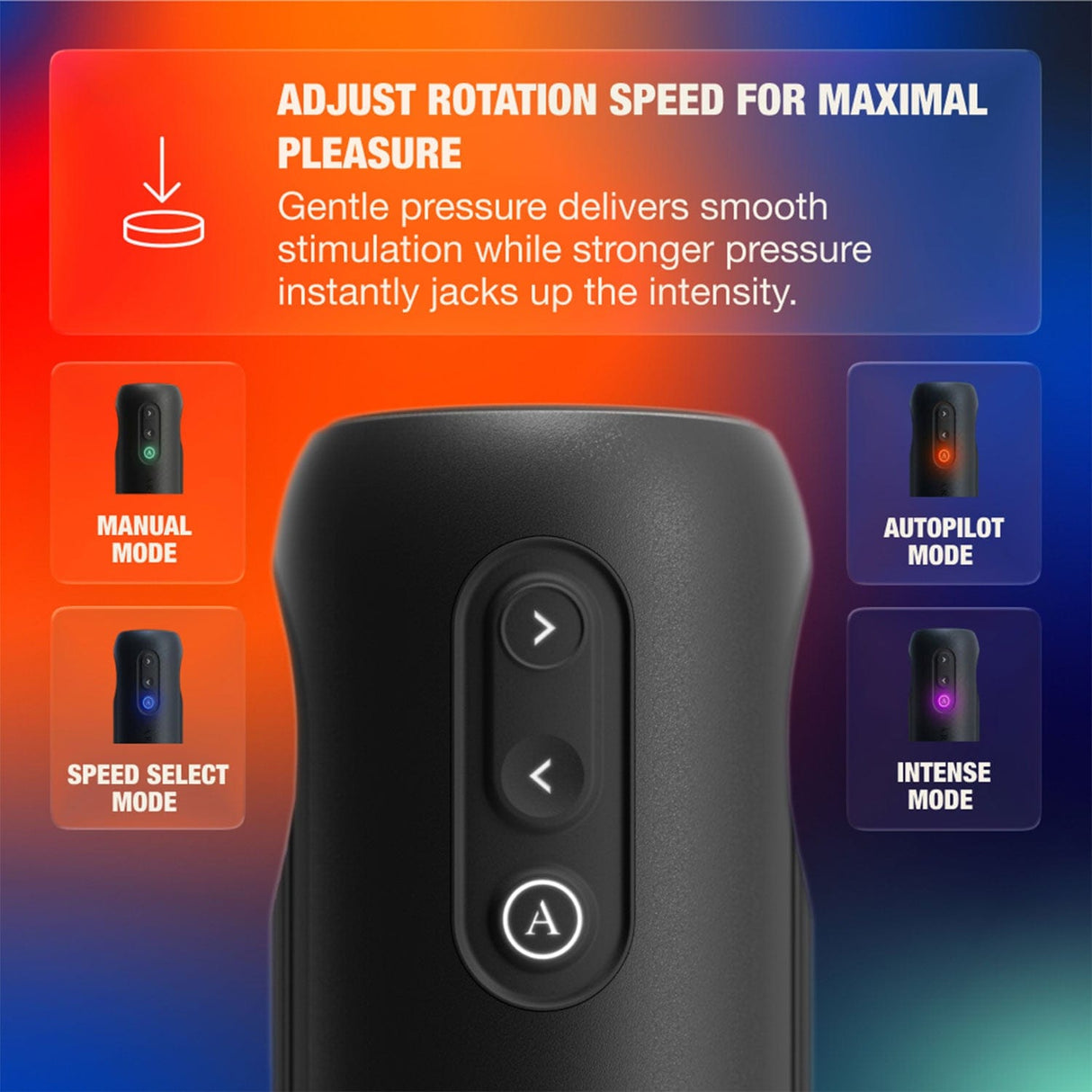 Arcwave - Orbit App-Controlled Rotating Stroker Masturbator (Black) AW1020 CherryAffairs