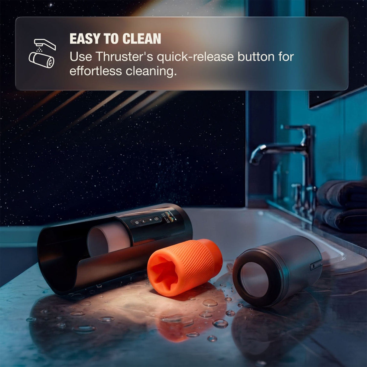 Arcwave - Thruster App Controlled Thrusting and Rotating Stroker Masturbator AW1019 CherryAffairs