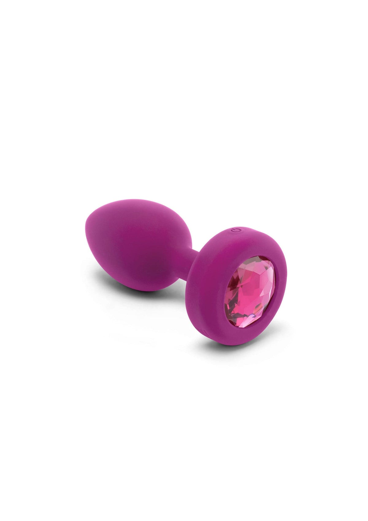 B-Vibe - Rechargeable Vibrating Jewel Anal Plug S/M (Pink) BV1026 CherryAffairs