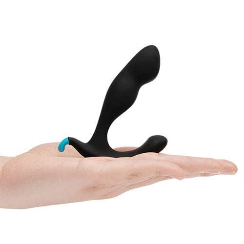 B Vibe - Rocker Plug Weighted Anal Plug (Black) BV1021 CherryAffairs