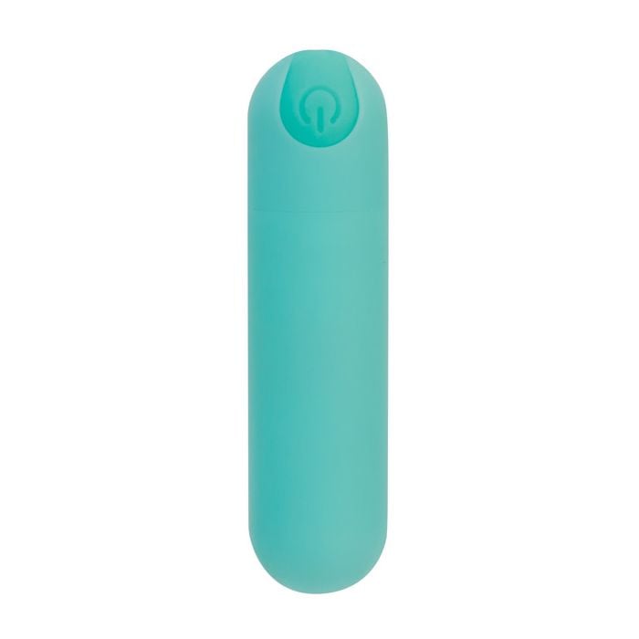 BMS Factory - PowerBullet eSSENTIAL Rechargeable Bullet Vibrator (Teal) – product view 2