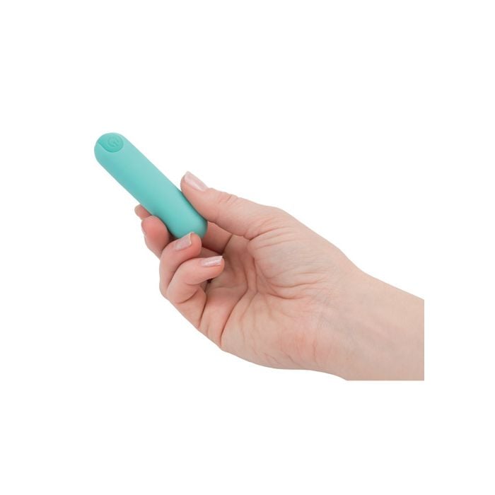 BMS Factory - PowerBullet eSSENTIAL Rechargeable Bullet Vibrator (Teal) – product view 4