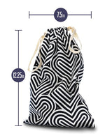 Blush Novelties - Bomba Cotton Sex Toy Storage Bag – product view 3
