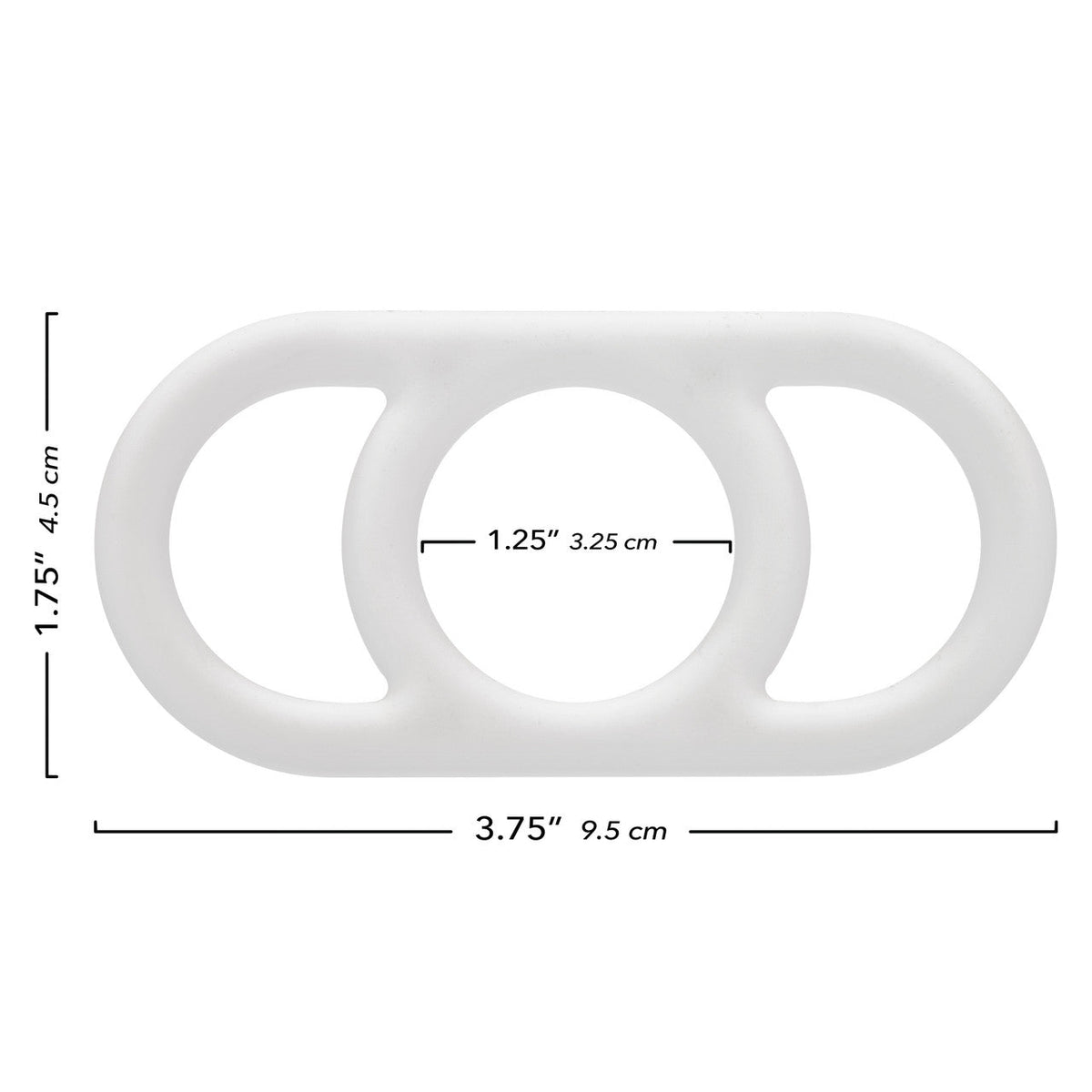 CalExotics - Alpha Liquid Silicone Commander Pump Transfer Ring (Beige) – product view 6