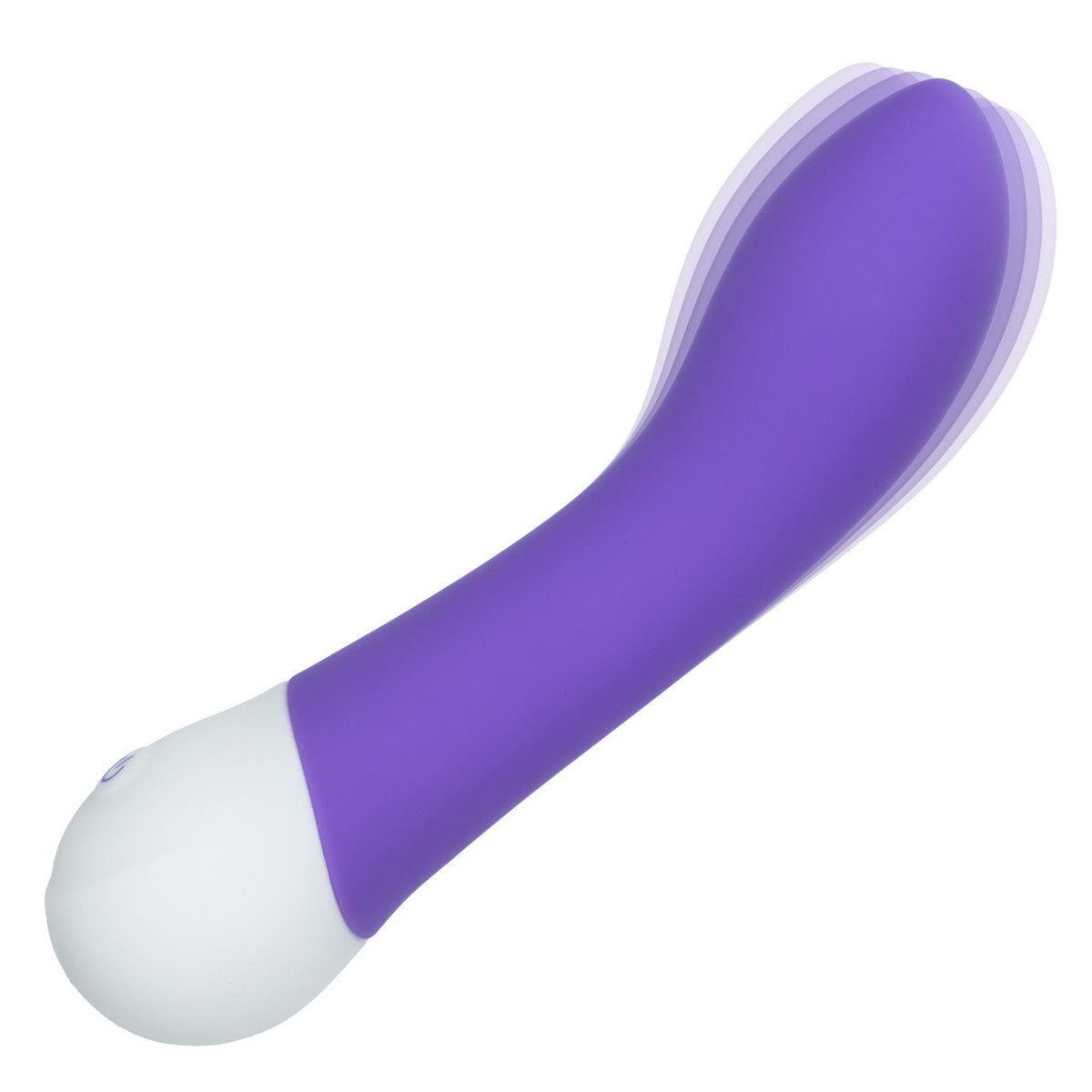 CalExotics - Basic Essentials Rechargeable Curved G Spot Vibrator (Purple) – product view 6