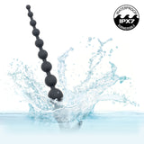 CalExotics - Rechargeable X-10 Extended Vibrating Anal Beads (Black) – product view 8