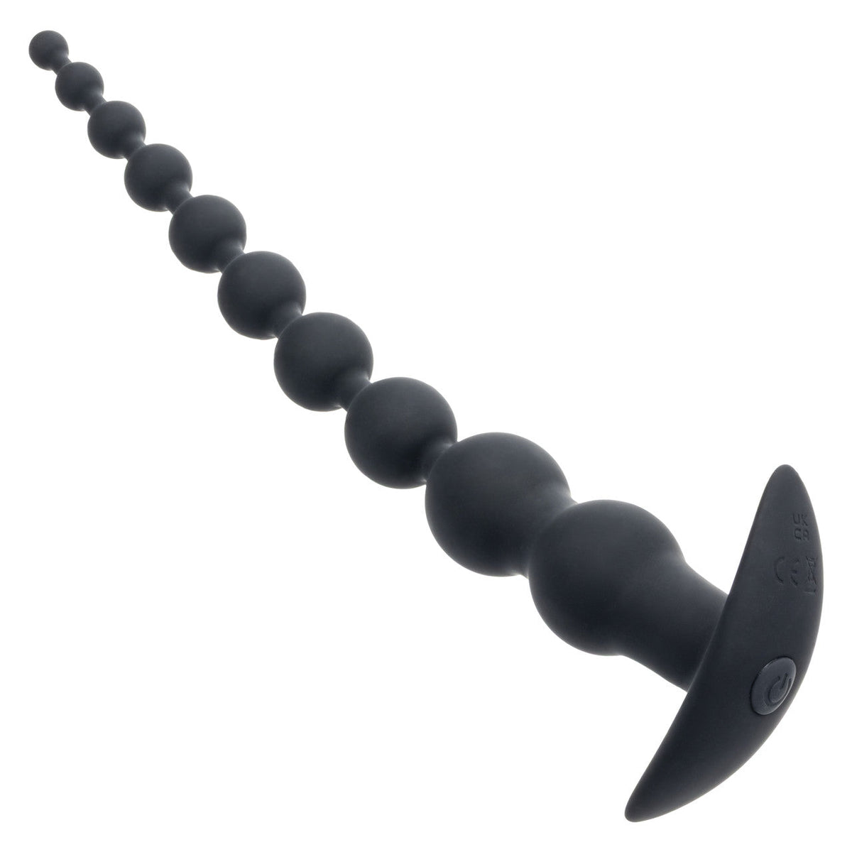 CalExotics - Rechargeable X-10 Extended Vibrating Anal Beads (Black) – product view 10